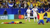 0-1: Colombia resiste a Uruguay con uno menos y se medirá a Argentina en la final