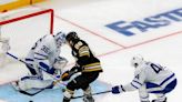 David Pastrnak heeds the call, scores Game 7 OT winner to propel Bruins into second round - The Boston Globe