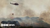 Cape Town: 'Out of control' fire breaks out on Table Mountain