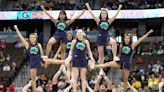 Notre Dame Fighting Irish cheerleaders through the years