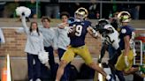 Hartman throws 4 TDs to lead No. 20 Notre Dame to 45-7 win over his former team Wake Forest