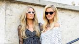 Paris Hilton and Nicky Hilton Share Sweet Sister Moment in Matching Dresses