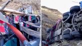 At least 23 dead after bus plummets over 650 feet into ravine in Peru