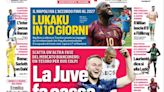 Today’s Papers – Inzaghi sees strong Inter, Juve cash in, Napoli line up Lukaku