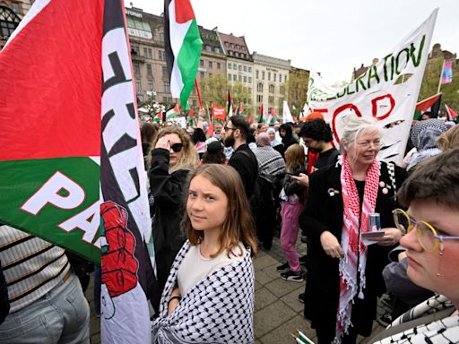 Greta Thunberg Detained at Eurovision Protest