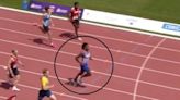 British sprinter, 16, suffers 'disaster' in race after he slows at finish line and gets overtaken