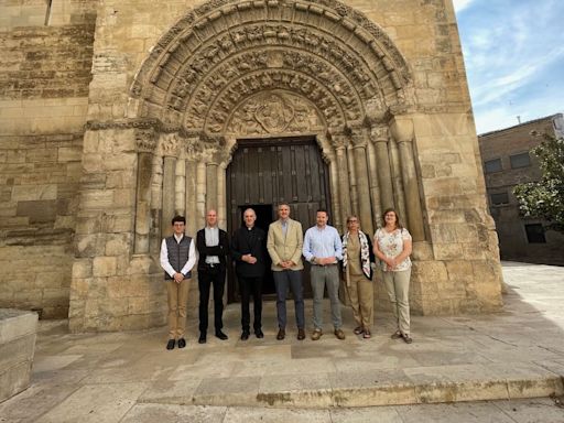 Acuerdo a tres bandas para restaurar la iglesia románica de Santa María Magdalena de Tudela