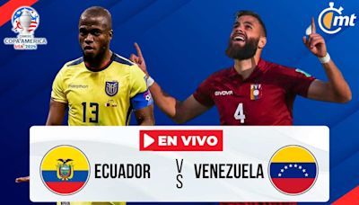 Ecuador vs Venezuela: A qué hora y dónde VER Copa América EN VIVO 2024