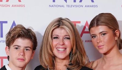 Kate Garraway says 'we are in bits' as she sends 'promise' after NTA appearance with children