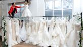 100 wedding dresses donated to charity shop in memory of late fashion designer