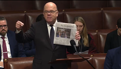 ‘How Pathetic!’ Jim McGovern Nukes Mike Johnson For Acting Like a Staffer For Donald Trump