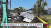 Piloto de avioneta muere tras estrellarse en una residencia en Aguadilla