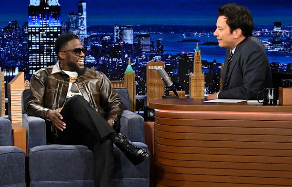 Kevin Hart jokes Jimmy Fallon 'pissed my son off' with song: 'You were being an ass'