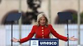 Jill Biden marks US reentry into UNESCO with a flag-raising ceremony in Paris