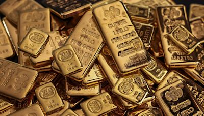 Gold prices dip after record highs on profit taking, rate cut bets cool