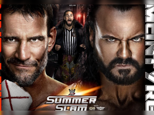 CM Punk vs Drew McIntyre Special Guest Referee match officially announced for WWE SummerSlam | WWE News - Times of India