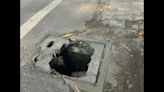 Damaged manhole cover poses threat to commuters in Ludhiana