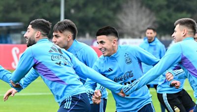 La Selección Argentina Sub 23 sigue con su preparación para los Juegos Olímpicos - Diario Río Negro