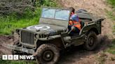 Father and son part of ex-military vehicle D-Day tribute