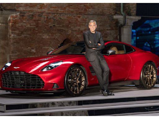 George Clooney, Daniel Craig, Fernando Alonso … the Stars Align to Celebrate the Unveiling of Aston Martin’s Vanquish in Venice: ‘It’s a...