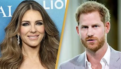 Elizabeth Hurley addresses rumor she took Prince Harry’s virginity