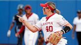 OU softball infielder Alynah Torres exits WCWS game vs UCLA after getting hit in head