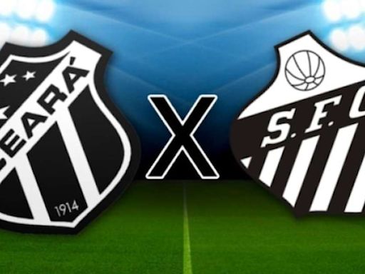 Ceará x Santos no Brasileirão: onde assistir ao vivo, horário e escalação