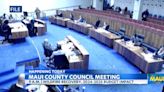 Budget and wildfire recovery lead agenda on today's Maui County Council Meeting