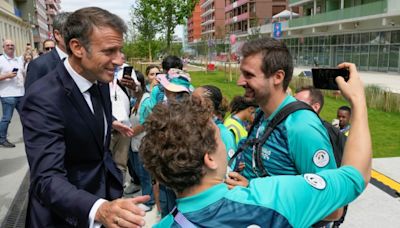 Macron says France is ready to host Paris Olympics