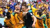 Mitchell Duke’s superb header gives Australia World Cup win over Tunisia