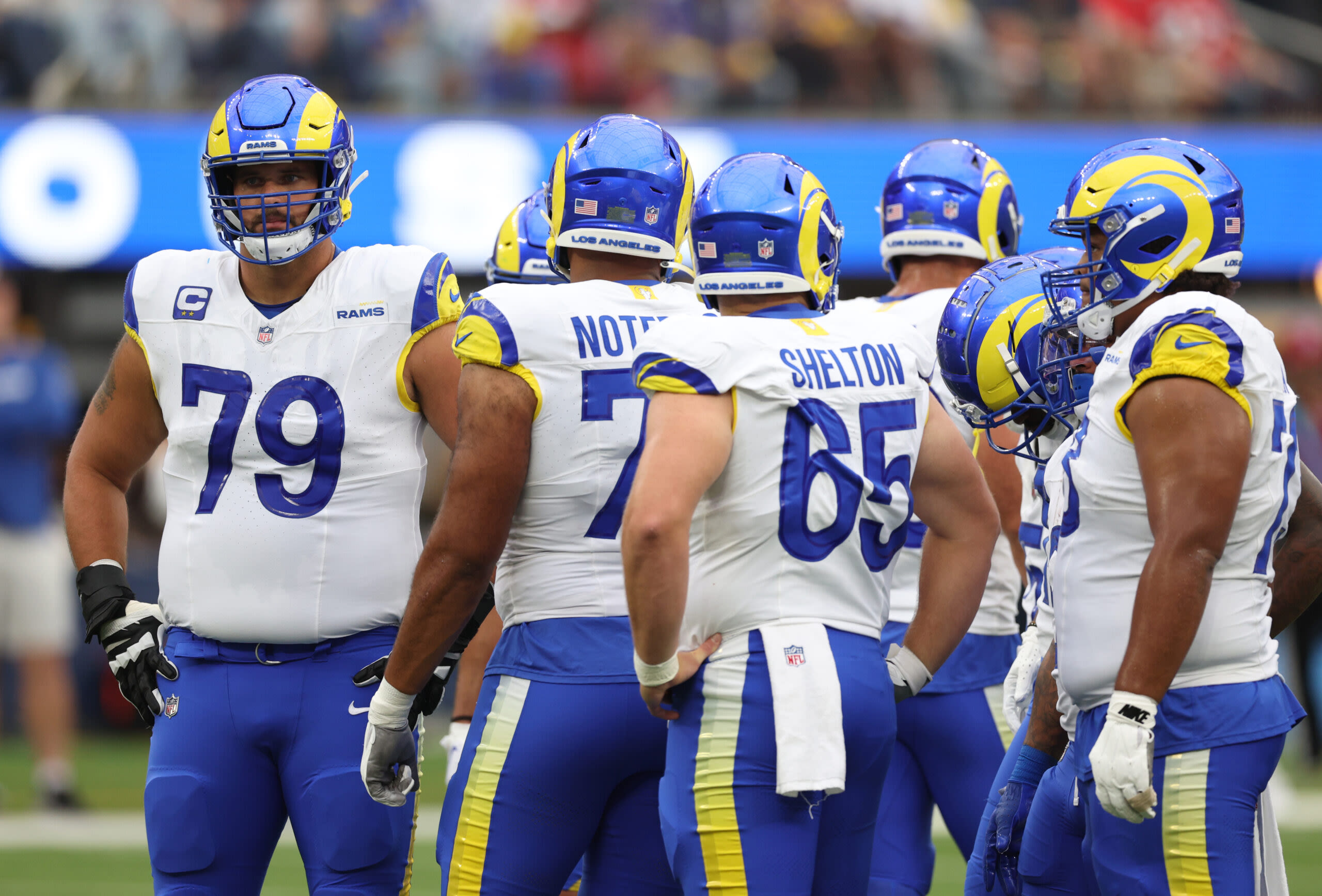 PFF has Rams’ O-line ranked far too low heading into 2024 season