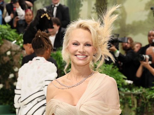 ICYMI, Pamela Anderson Stunned In Her First-Ever (!!!) Met Gala Appearance