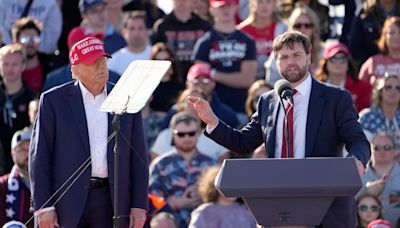 JD Vance says there would be a 'bit of disappointment' if he is not Trump's running mate