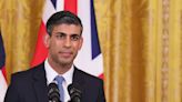 British Prime Minster Rishi Sunak apologizes for LGBT discrimination in military