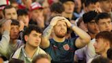 'We came up against a better team': Gutted England fans stream out of bars and fan zones after Euro 2024 defeat