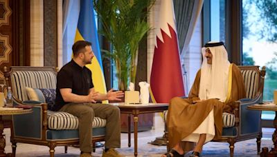 Zelensky travels to Qatar for talks on Ukraine's abducted children