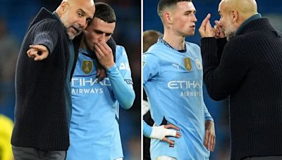 Guardiola decides to give Foden coaching session after Carabao Cup game