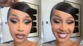 Cardi B Shows Off Missing Tooth After Her Veneer 'Came Out' from 'Chewing on a Hard Ass Bagel'