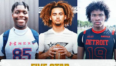 Rivals Rankings Week: Five-star countdown for 2025 class
