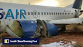 Boeing 737 catches fire, skids off runway at Senegal airport, injuring 11 people