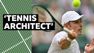 Wimbledon 2024: De Minaur's lob against Arthur Fils