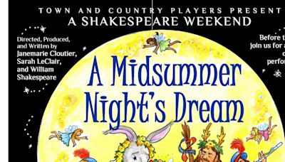 Full Cast Announced for Town & Country's A MIDSUMMER NIGHT'S DREAM