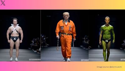 Elon Musk’s AI-generated fashion show features PM Modi, Joe Biden, Donald Trump, and more in vibrant attire. Watch here