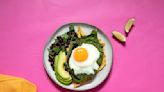 Chilaquiles Verdes With Hoja Santa Eggs and Garlicky Beans
