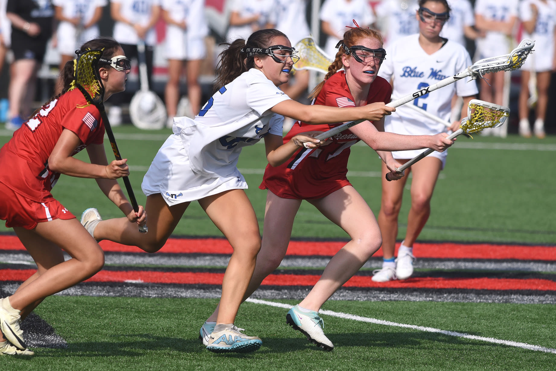 Darien, New Canaan advance to Class LL girls lacrosse final, their third-straight state championship showdown