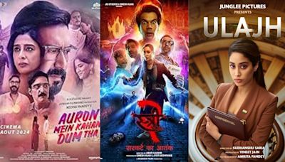 Ulajh, Auron Mein Kahan Dum Tha, Stree 2 get OTT release dates on Prime Video, Netflix