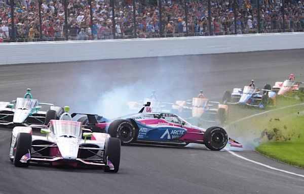 Ericsson's early Indianapolis 500 exit typifies wild day full of crashes and other problems