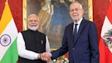 Vienna: PM Modi Calls On Austria President Alexander Van der Bellen