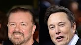 Ricky Gervais: Elon Musk defiende al comediante por su controvertido nuevo especial de Netflix