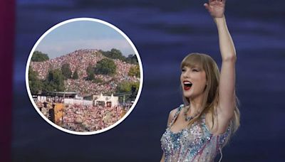 Miles de fanáticas de Taylor Swift vieron su concierto desde una colina en Múnich tras no conseguir entradas